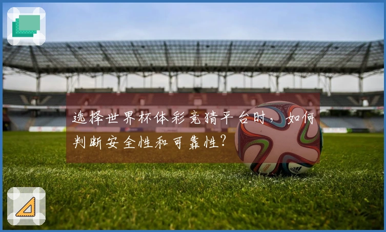 选择世界杯体彩竞猜平台时，如何判断安全性和可靠性？